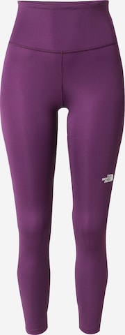 THE NORTH FACE Skinny Sportnadrágok 'Flex' - lila: elől