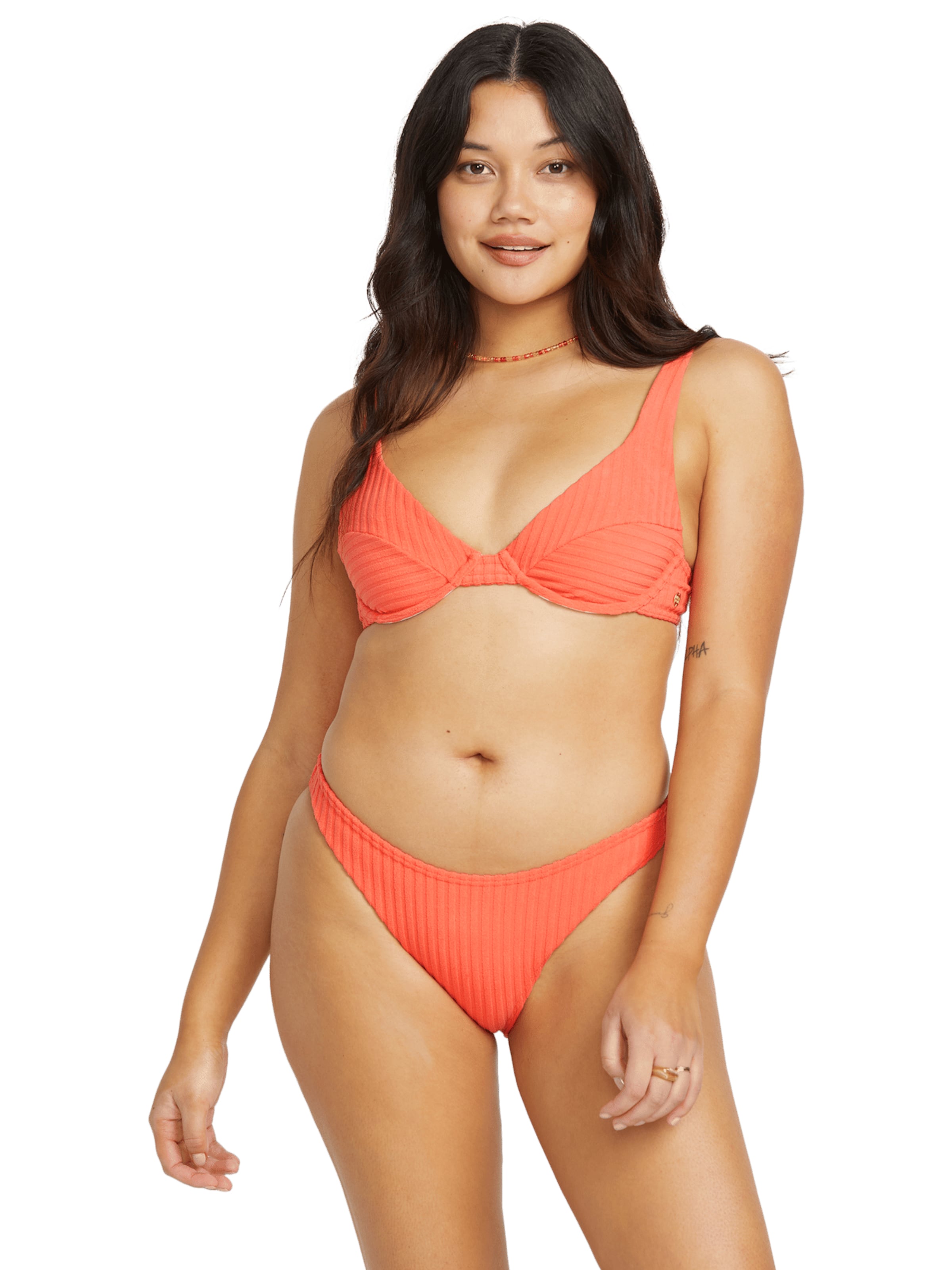 BILLABONG Bikinihose 'In The Loop' in Orange: Vorderseite