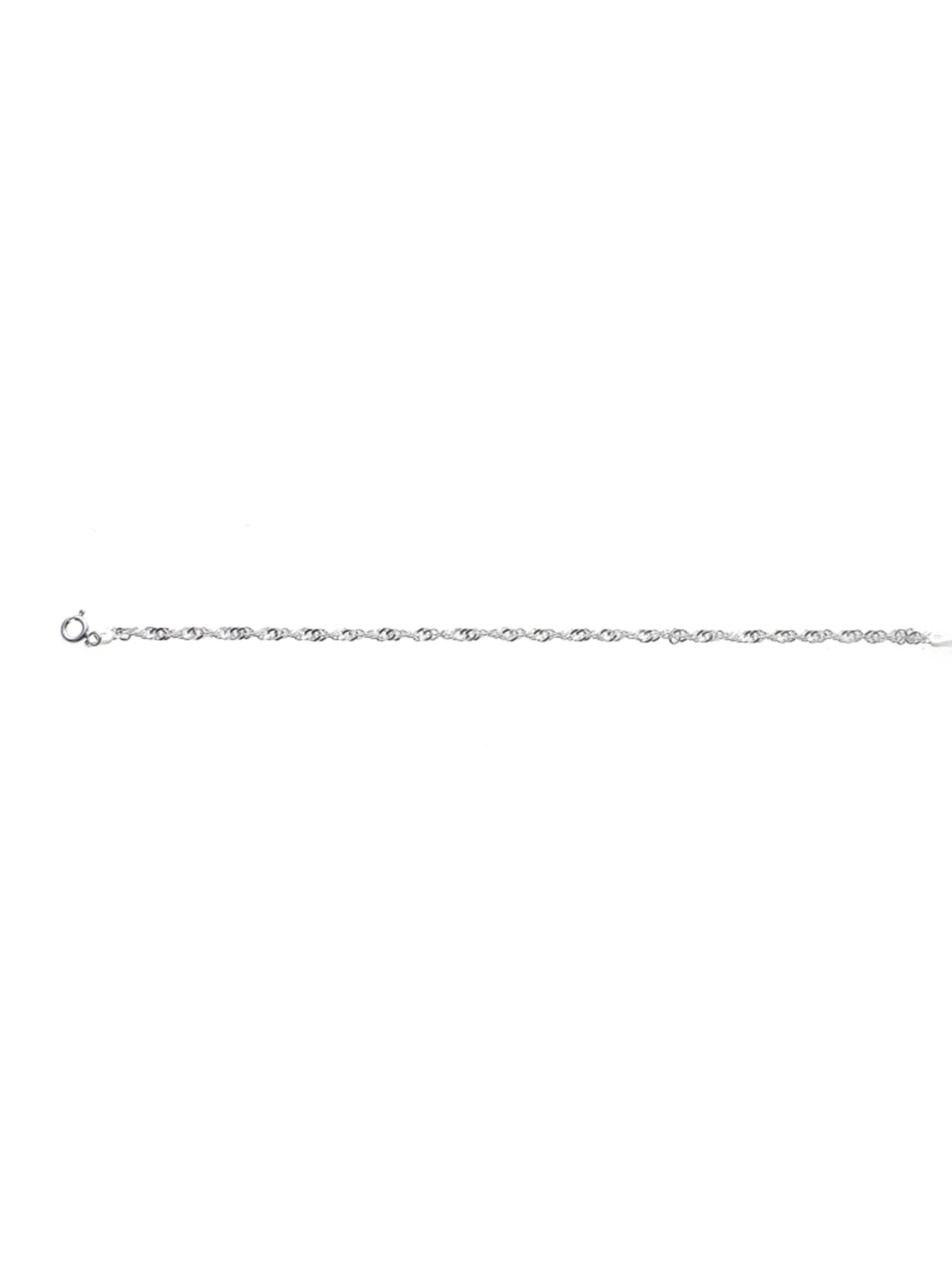Lucardi Bracelet 'Basic' in Silver: front