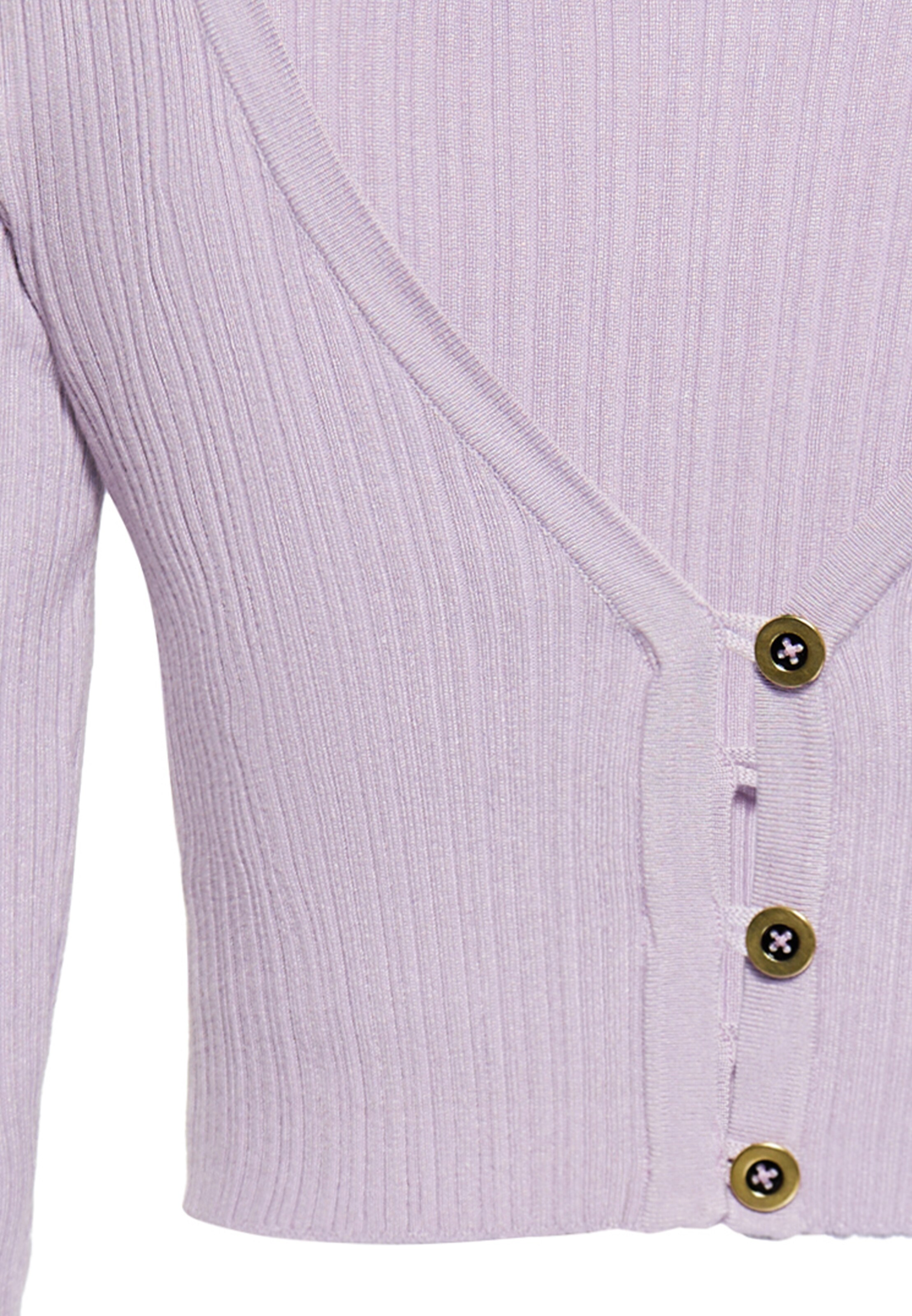 NAEMI Gebreid vest in Lila