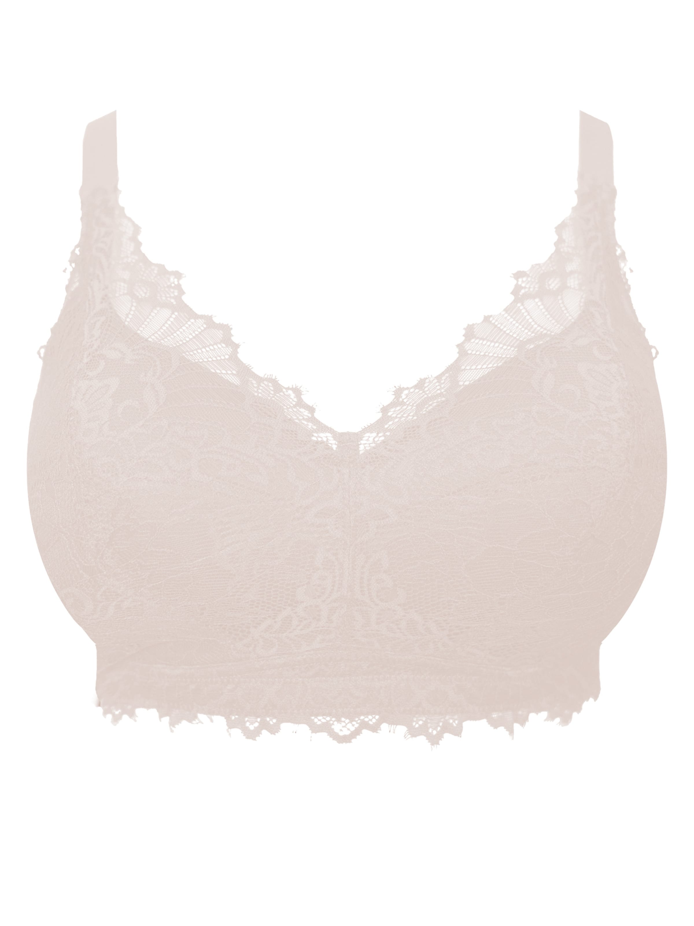 Bustier Soutien-gorge 'Sensla' SugarShape en blanc : devant