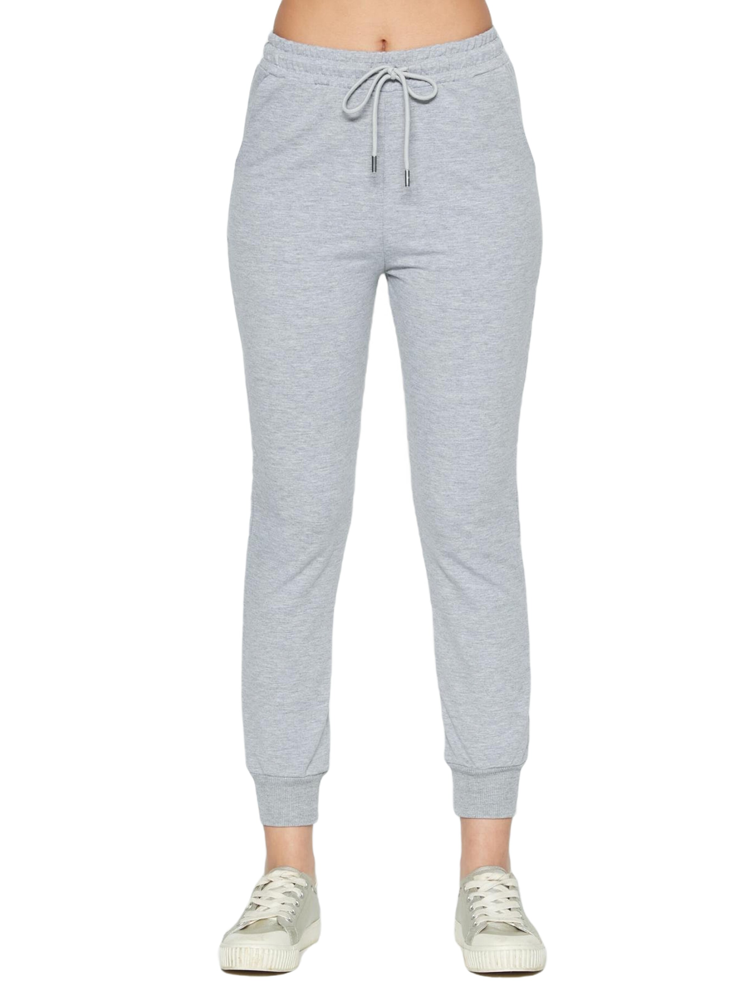 C&City Tapered Hose in Grau: Vorderseite