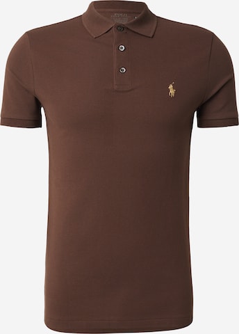 Polo Ralph Lauren Tričko – hnědá: přední strana