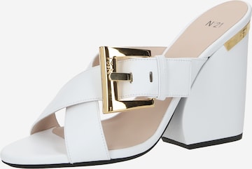 N°21Natikače s potpeticom - bijela boja: prednji dio