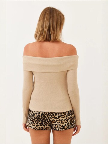 Pullover di Bianco Lucci in beige