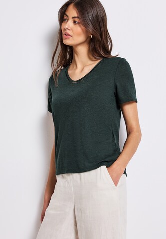 STREET ONE T-Shirt in Grün: Vorderseite