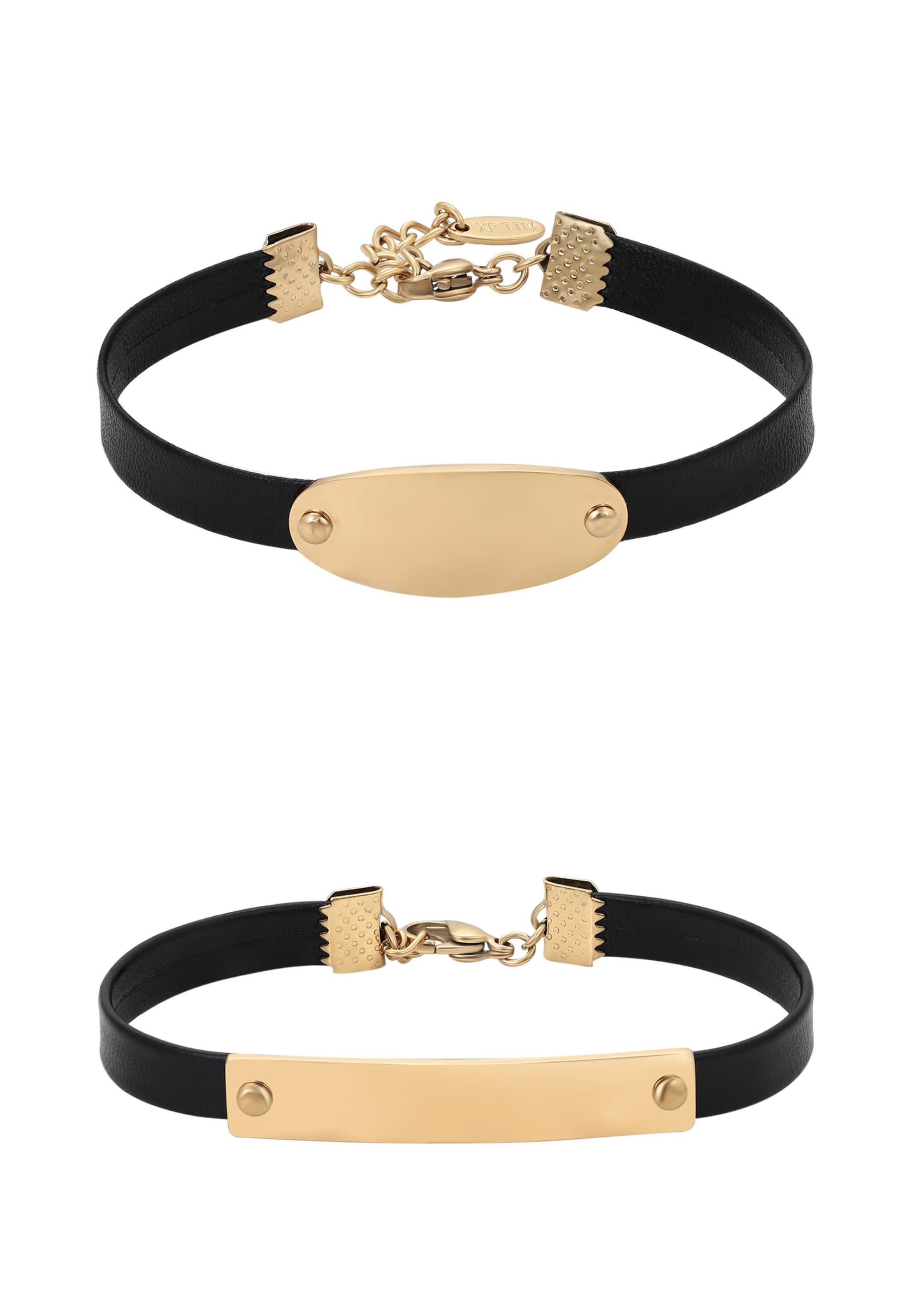 faina - Pulsera en oro: frente