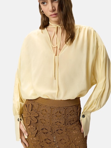 PINKO Blouse 'PINKO ASOLA BLUSA VOILE BLUSA' in Geel