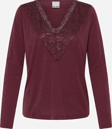 ICHI - Camisa 'IHLike' em vermelho: frente