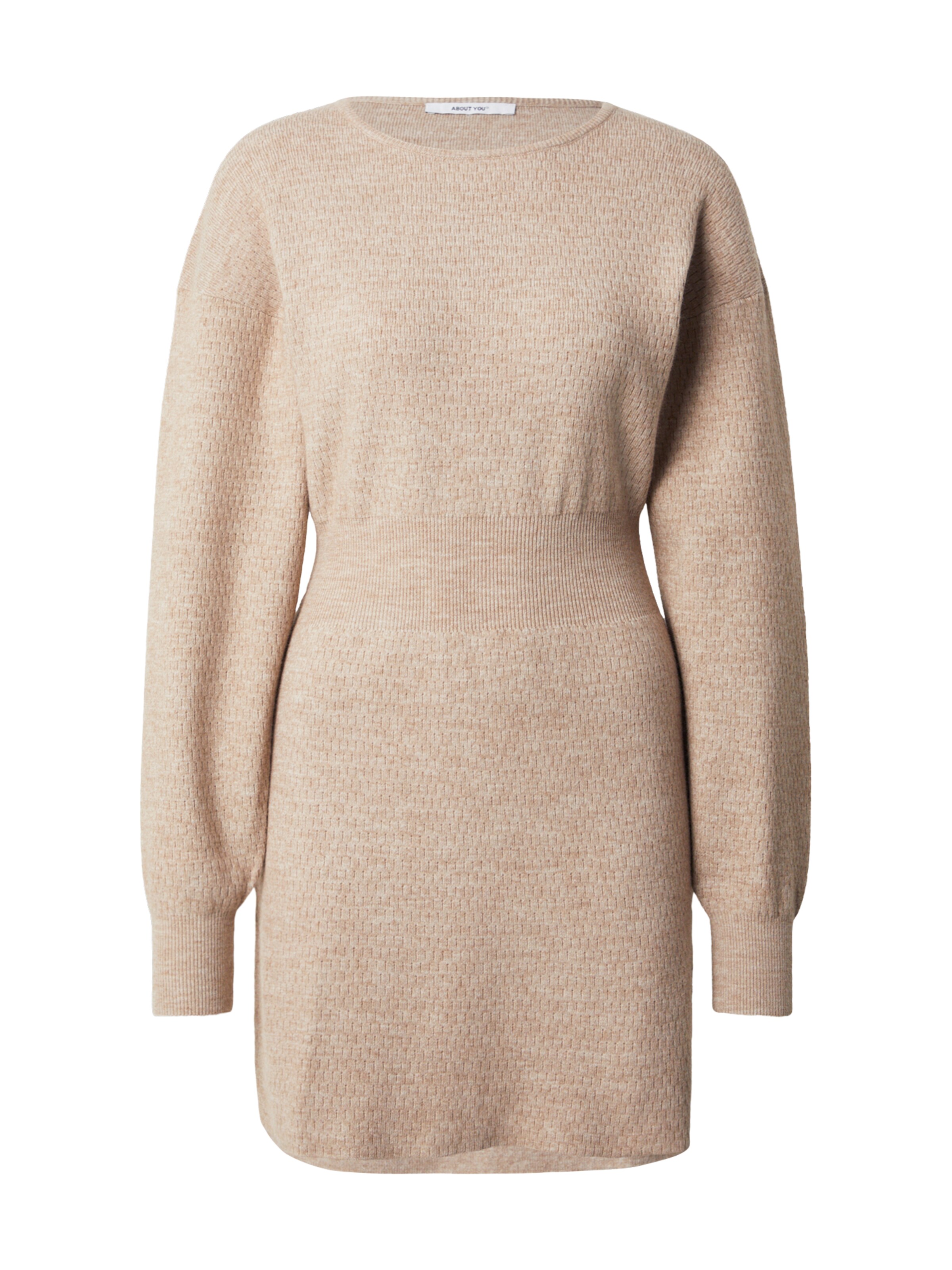 ABOUT YOU Kleid 'Annelie' in Beige: Vorderseite