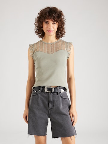 ABOUT YOU Top 'Nuria' in Green: front