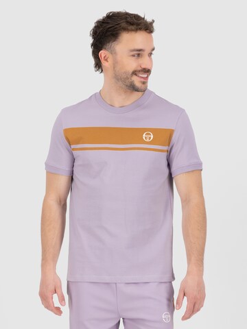 Sergio Tacchini T-Shirt 'Master' in Lila: Vorderseite