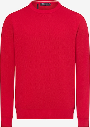 MAERZ Muenchen Strickpullover ' ' in Rot: Vorderseite