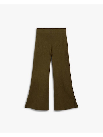 Scalpers Flared Hose in Grün