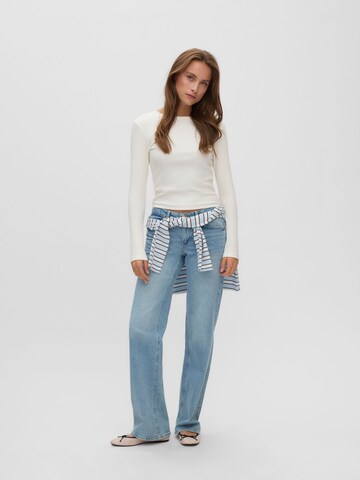 VERO MODA Wide Leg Jeans 'VMVanessa' i blå
