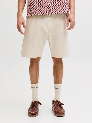 JACK & JONES Lużny krój Spodnie 'JPSTTONY ORIGINAL' w kolorze beżowy: przód