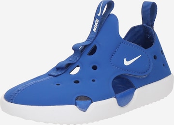 mėlyna Nike Sportswear Atviri batai 'Sunray Protect 4': priekis