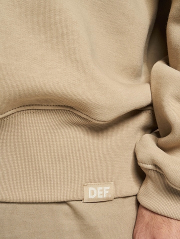 Sweat-shirt DEF en beige