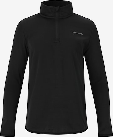 ENDURANCE Performance Shirt in Black: front