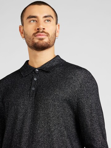 HUGO Sweater 'Sercury' in Black