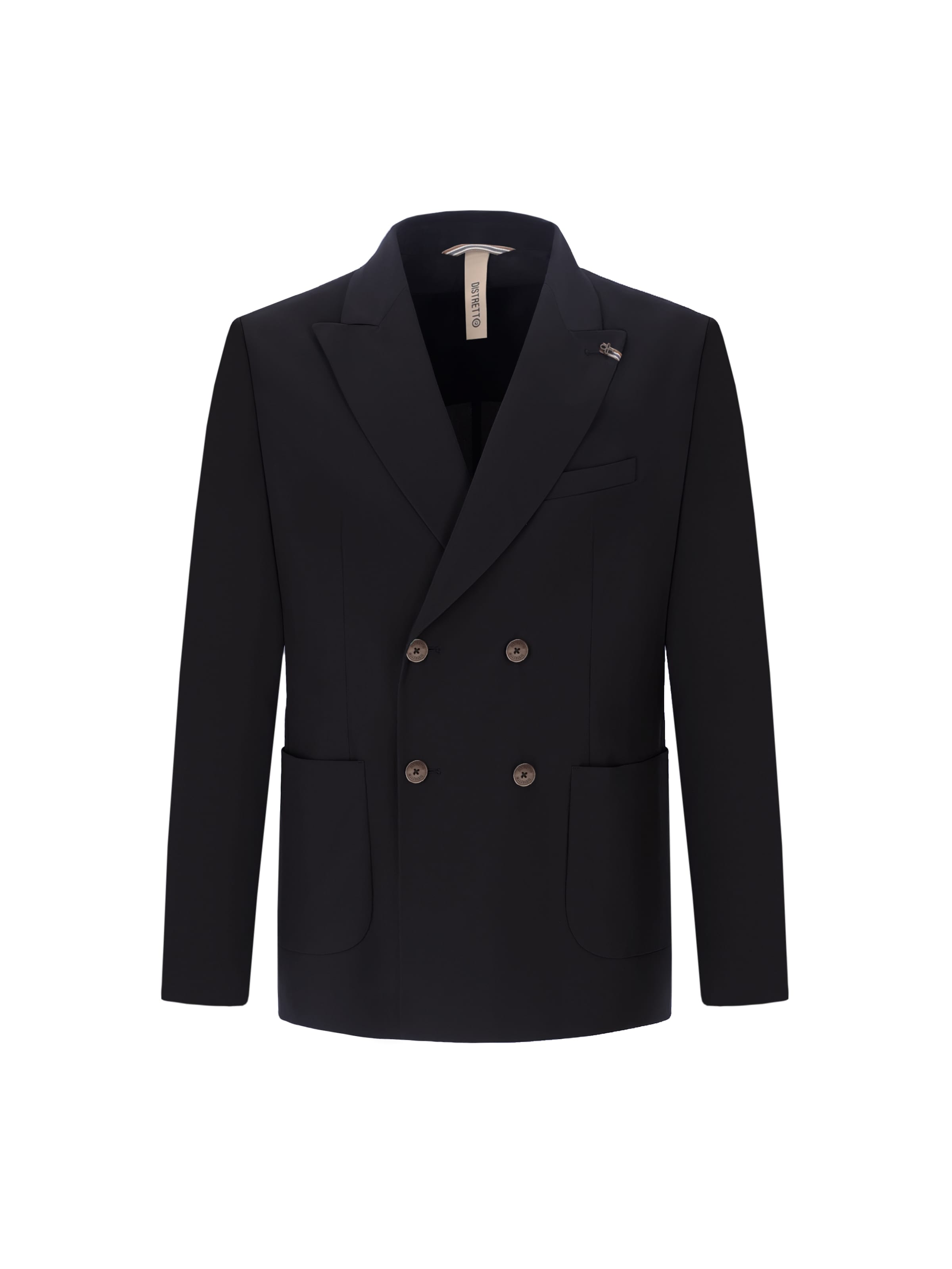 Distretto12 Sakko in schwarz, Produktansicht