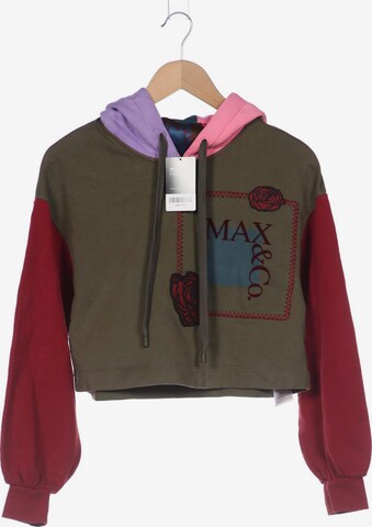 MAX&Co. Sweatshirt & Zip-Up Hoodie in M in Green: front