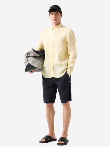 BOGNER Regular Fit Hemd 'Timi' in Gelb