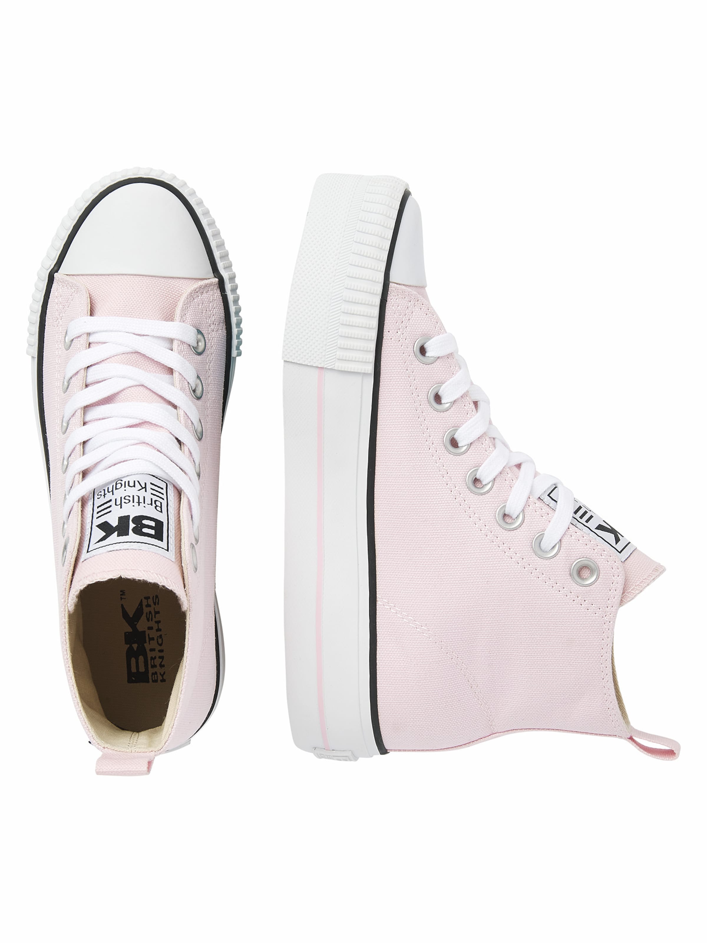 BRITISH KNIGHTS - Sapatilhas altas 'KAYA MID' em rosa