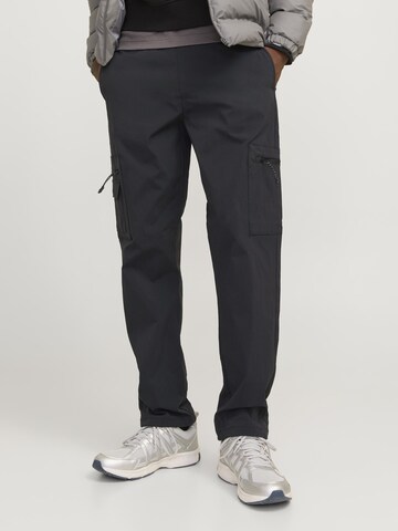 regular Pantaloni cargo 'JPSTArcher' di JACK & JONES in nero: frontale
