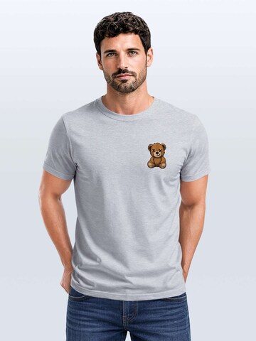 Neverless Shirt 'Teddy' in Grey