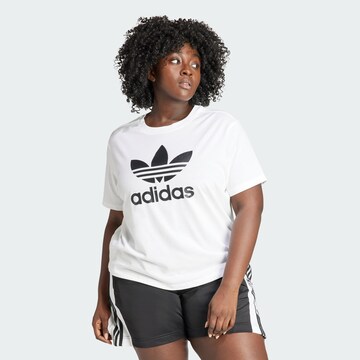 ADIDAS ORIGINALS Λειτουργικό μπλουζάκι σε λευκό: μπροστά