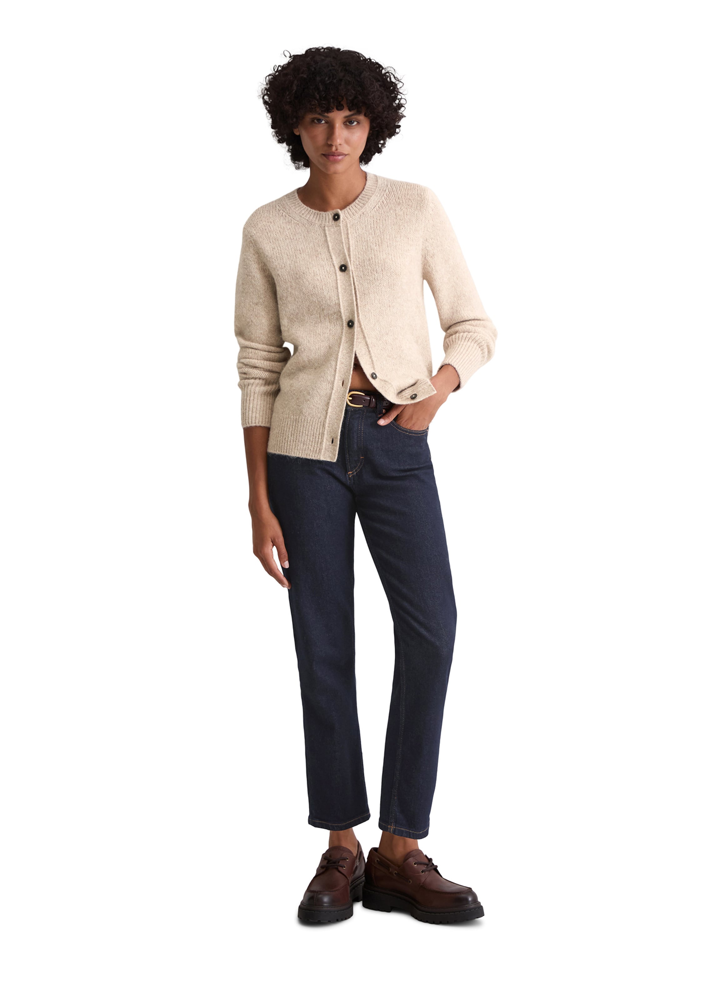 Marc O'Polo Knit cardigan in Beige