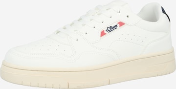 s.OliverNiske tenisice - bijela boja: prednji dio