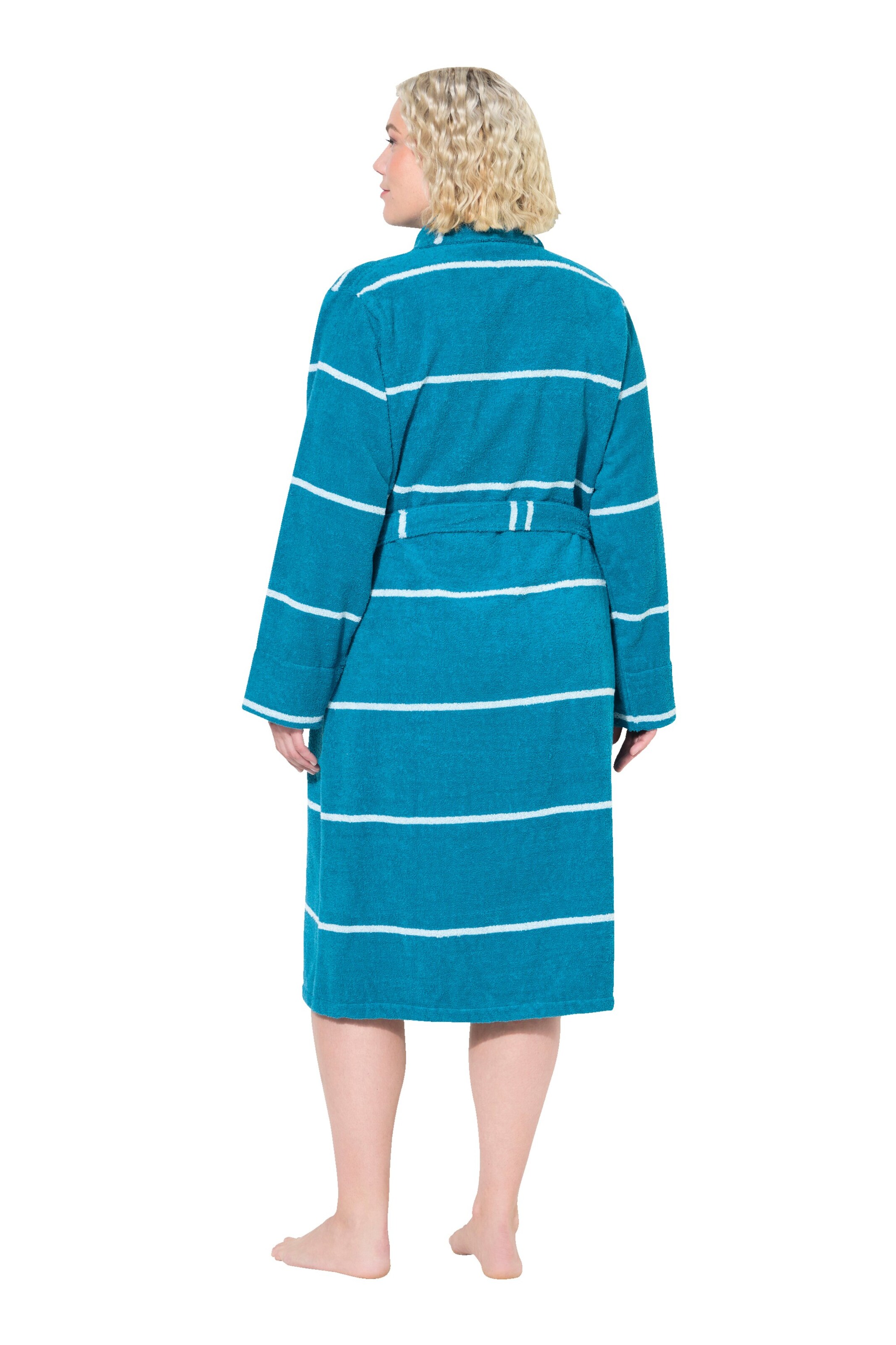 Ulla Popken Dressing gown in Blue