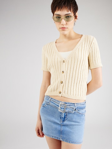 VERO MODA - Cárdigan 'IRIT' en beige: frente