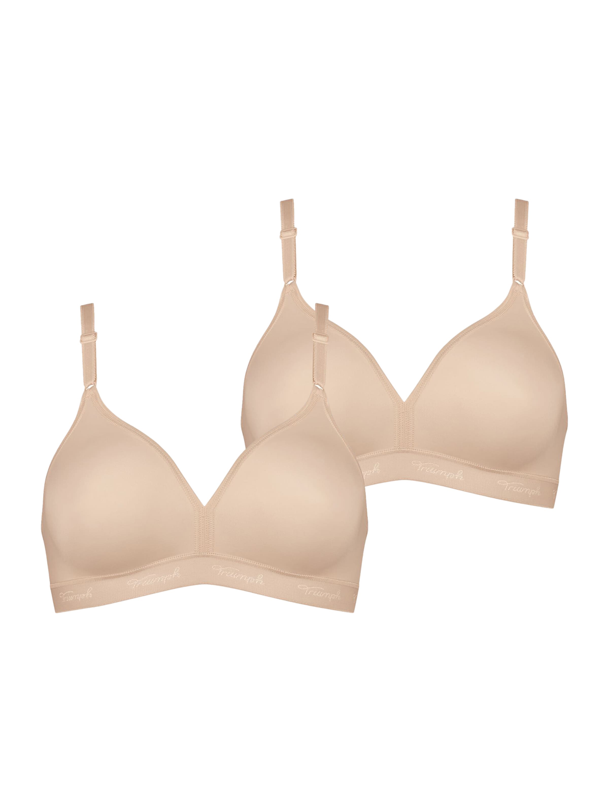 TRIUMPH BH 'Micro Fun' in Beige: Vorderseite