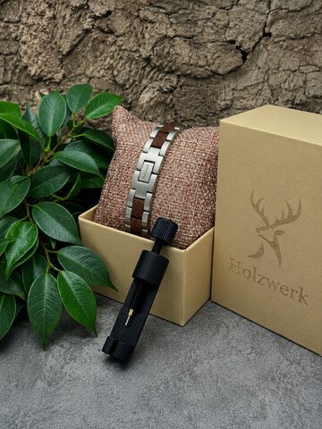 Holzwerk - Pulsera 'GORINSEE' en plata