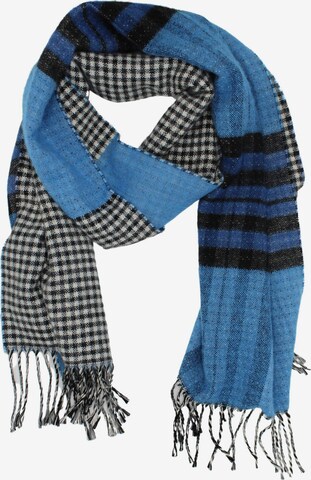 Leslii Scarf in Blue: front