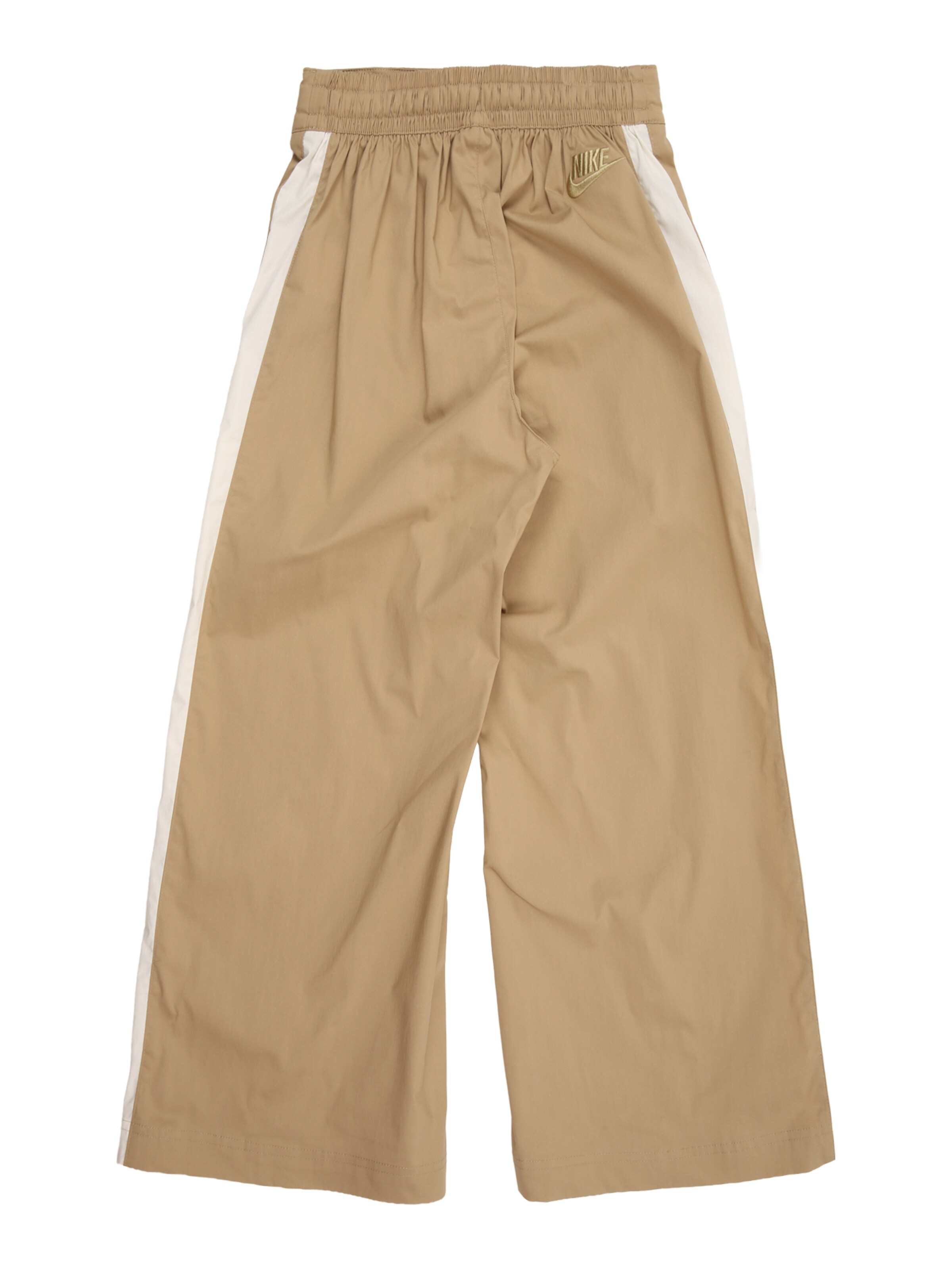 Nike Sportswear Wide leg Trousers in Beige