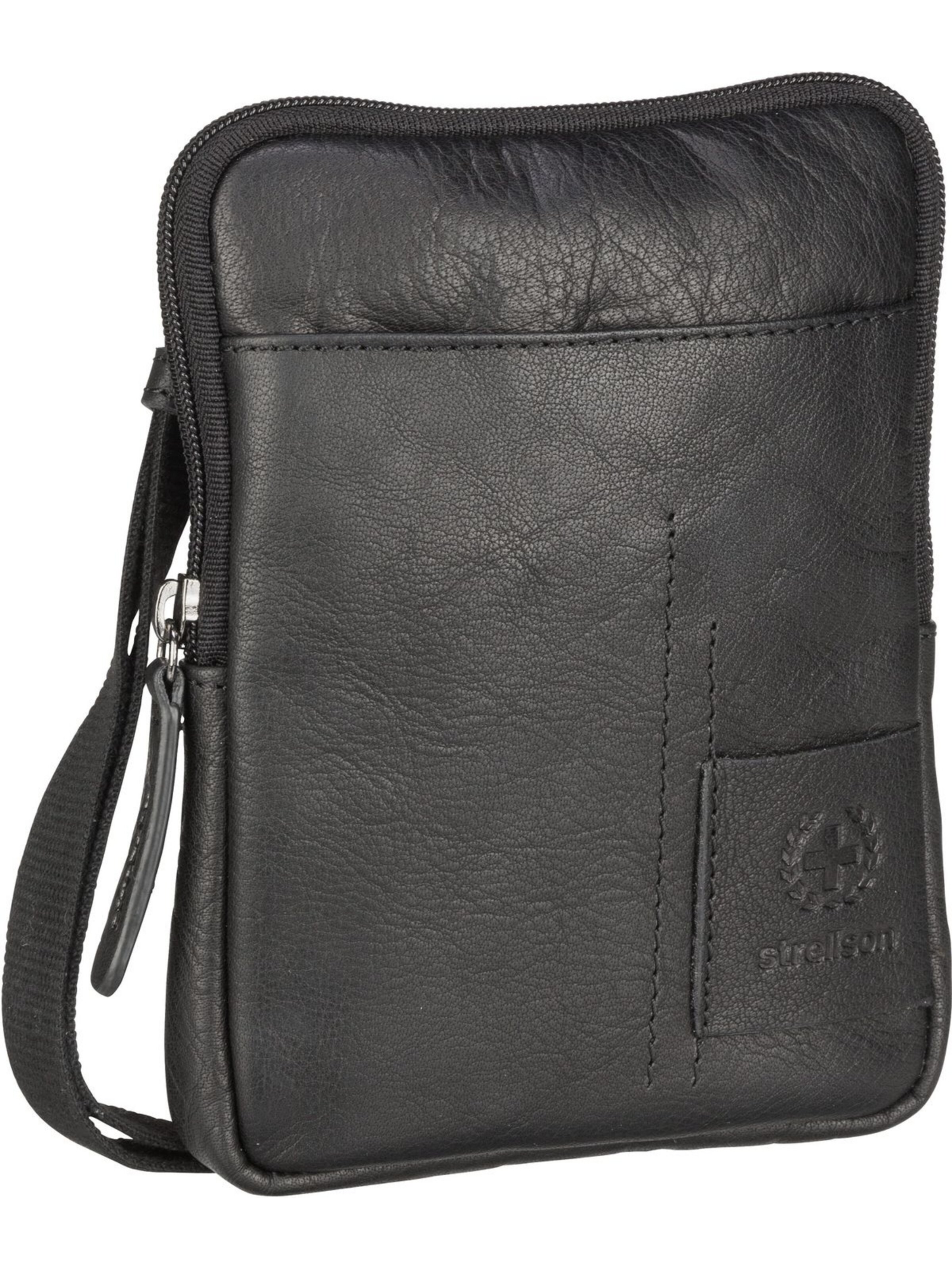 STRELLSON Crossbody bag 'Hyde Park' in Black: front