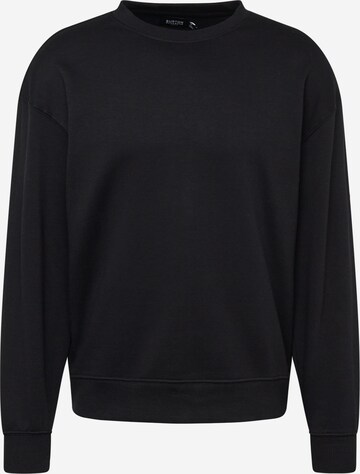 BURTON MENSWEAR LONDON Μπλούζα φούτερ σε μαύρο: μπροστά