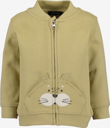 BLUE SEVEN Collegetakki värissä vihreä: etupuoli