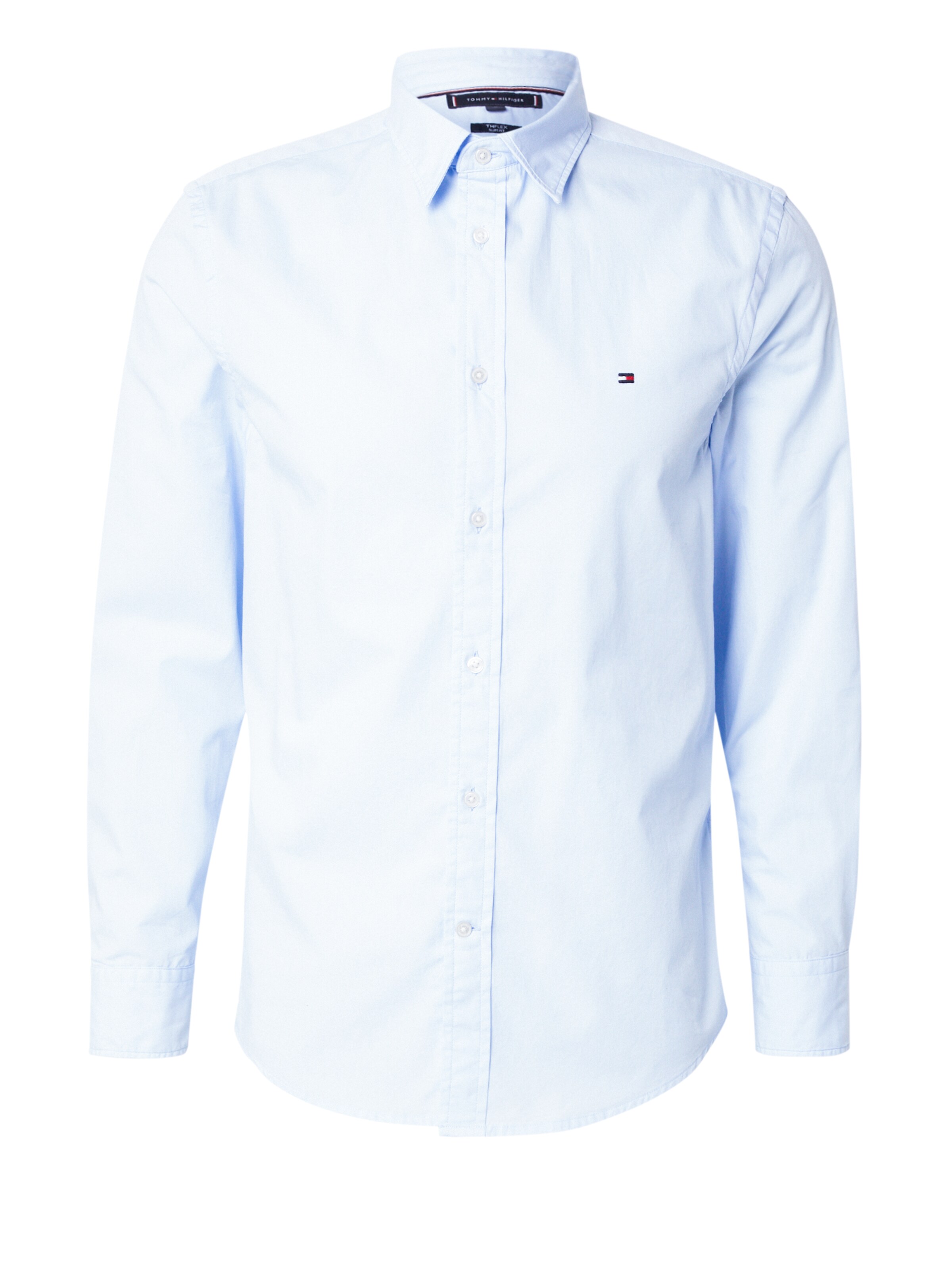 TOMMY HILFIGER Slim fit Button Up Shirt in Blue: front