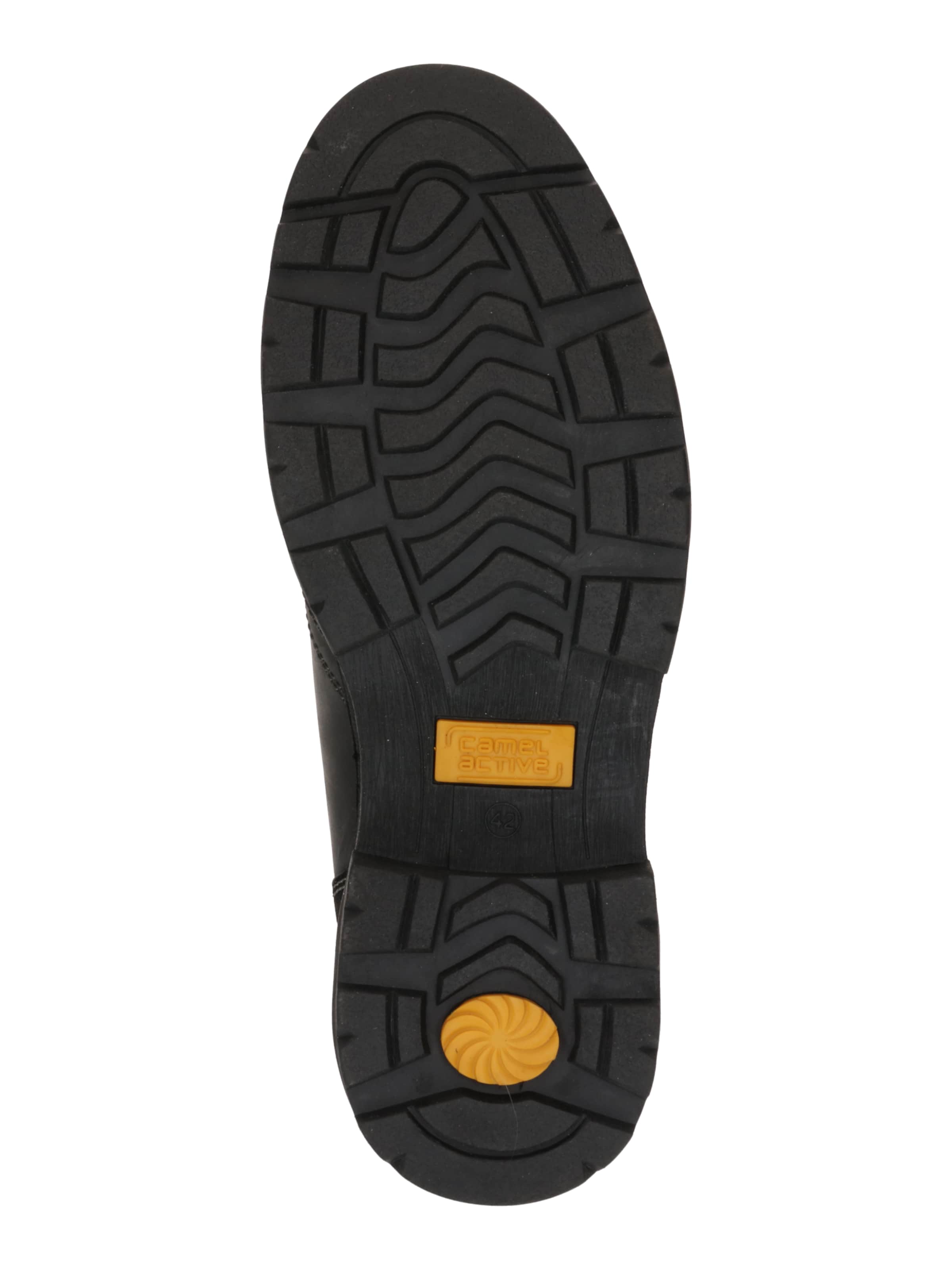 CAMEL ACTIVE Ботинки на шнуровке в Черный