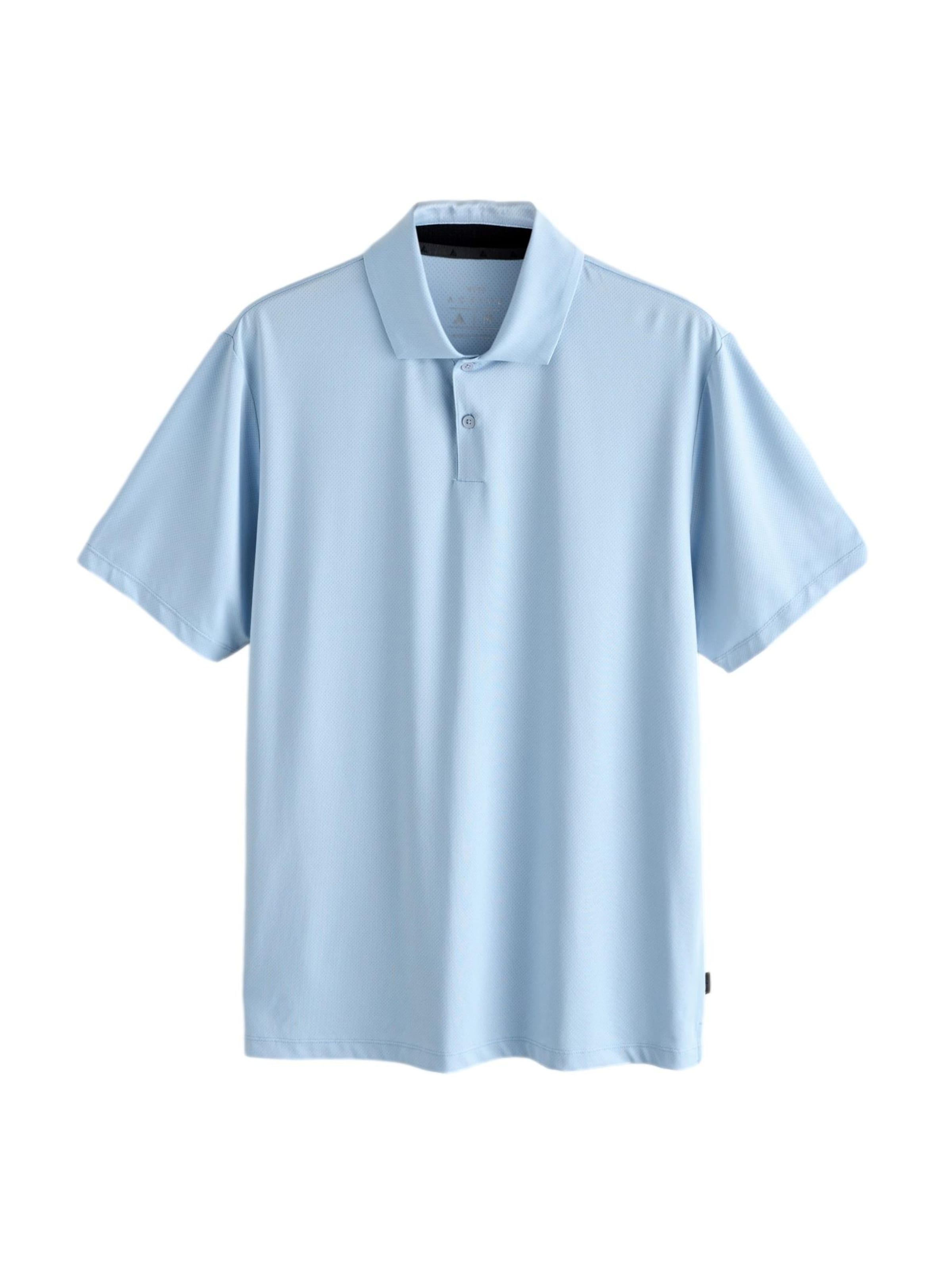Next Poloshirt in Blau: Vorderseite