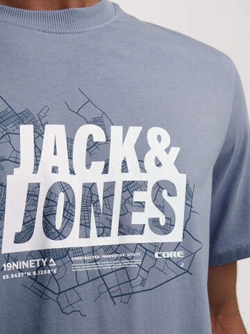 T-Shirt 'JCOMap Summer' JACK & JONES en gris