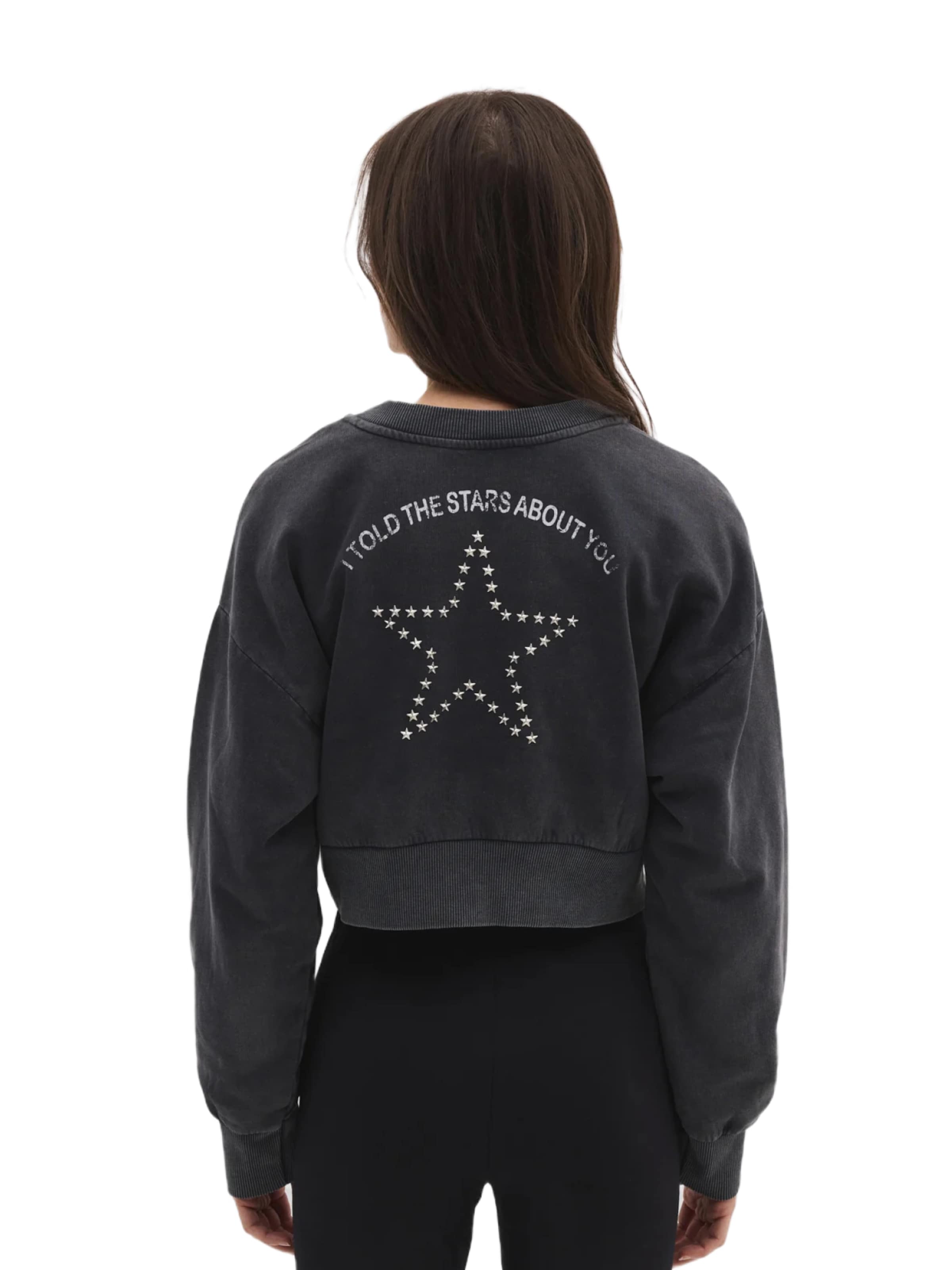 No Matter What Sweatshirt in Grey: front