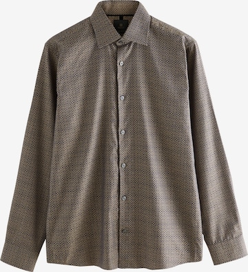 Next Regular Fit Skjorte i brun: forside