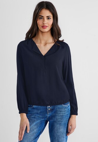 STREET ONE Bluse in Blau: predná strana