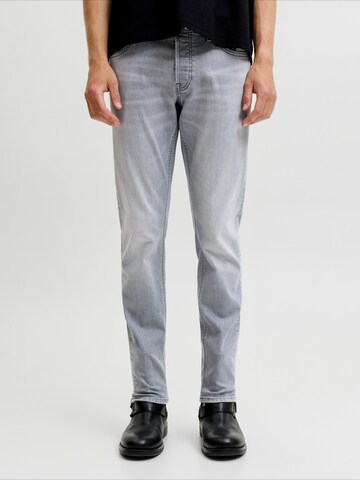 Coupe slim Jean 'JJIGlenn JJOriginal' JACK & JONES en gris : devant